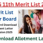 OFSS Intermediate 11th Admissions First Merit List 2025