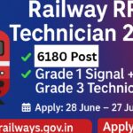 Railway RRB Technician Online Form 2025