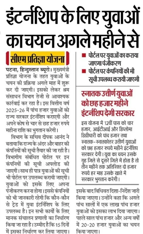 Mukhyamantri Pratigya Yojna 2025