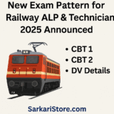 New Exam Pattern for Railway ALP & Technician 2025 Announced – CBT 1, CBT 2 & DV Details