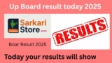 UP Board Result 2025 Live Check Your Result
